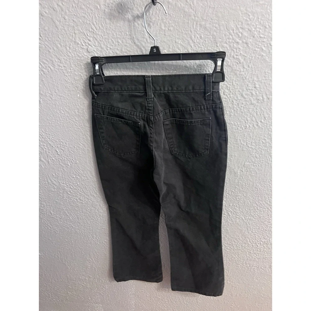 Girls‎ Gap Kids size 6 Black Flare Jeans